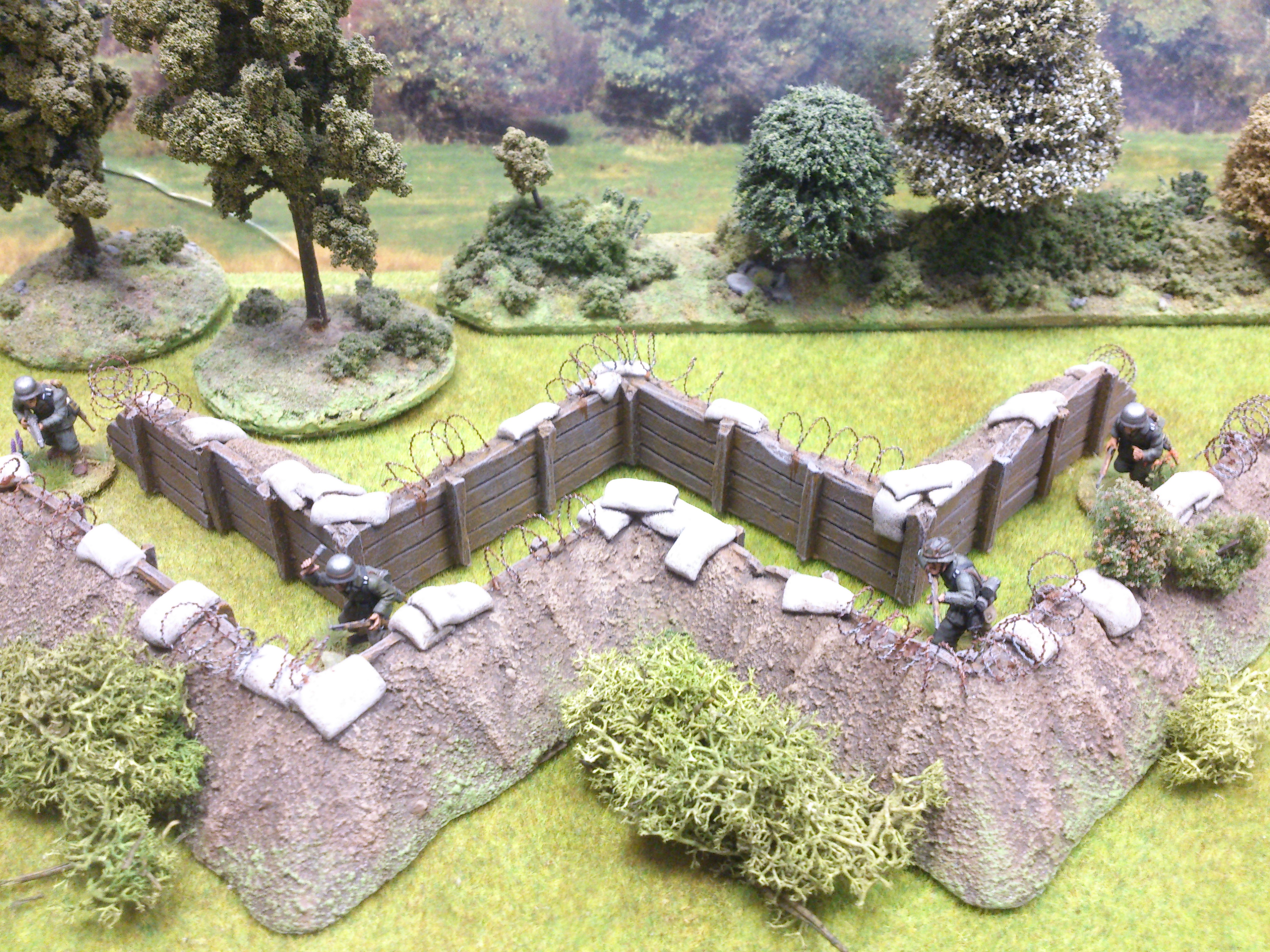 Field Fortification: Zig-Zag Trench System - Paul's Modelling Workshop